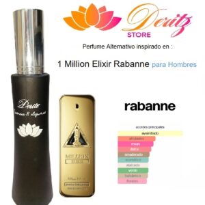 PERFUME ALTERNATIVO INSPIRADO EN ONE MILLON ELIXIR