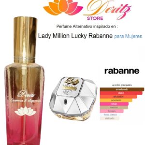 PERFUME ALTERNATIVO INSPIRADO EN LADY MILLION LUCKY