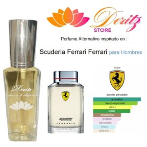 PERFUME ALTERNATIVO INSPIRADO EN SCUDERIA