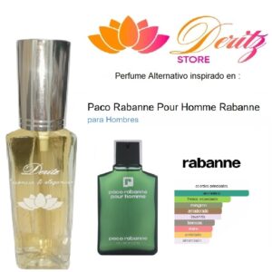 PERFUME ALTERNATIVO INSPIRADO EN PACO RABANNE POUR HOME