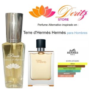 PERFUME ALTERNATIVO INSPIRADO EN TERRE D'HERMÈS