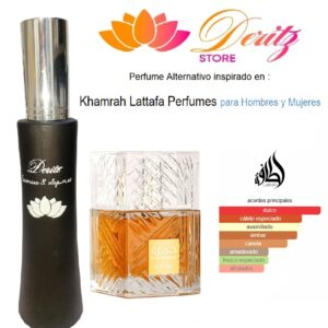 PERFUME ALTERNATIVO INSPIRADO EN KHAMRAH